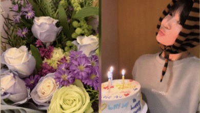 سونغ هي كيو تكشف عن باقة الزهور مفاجئة من سوزي بمناسبة عيد ميلادها