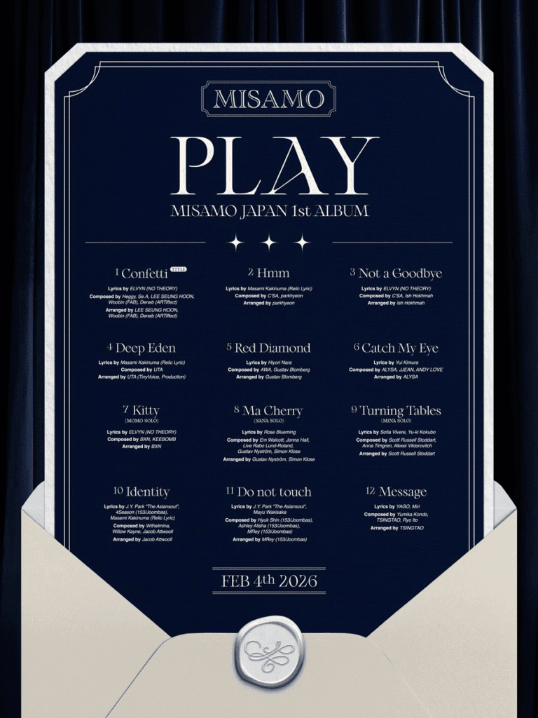 MISAMO يستعرضن صورهن المذهلة في صور تشويقية جديدة لألبومهن الكامل الأول "PLAY"