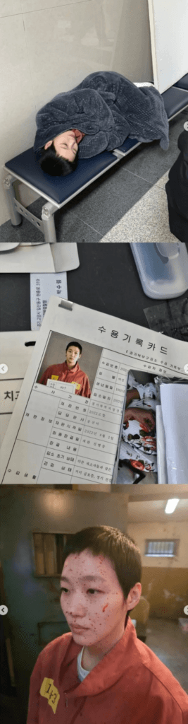 كيم غو اون تنشر صوراً من كواليس مسلسل "ثمن الاعتراف - The Price of Confession"