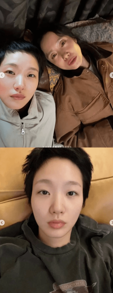 كيم غو اون تنشر صوراً من كواليس مسلسل "ثمن الاعتراف - The Price of Confession"