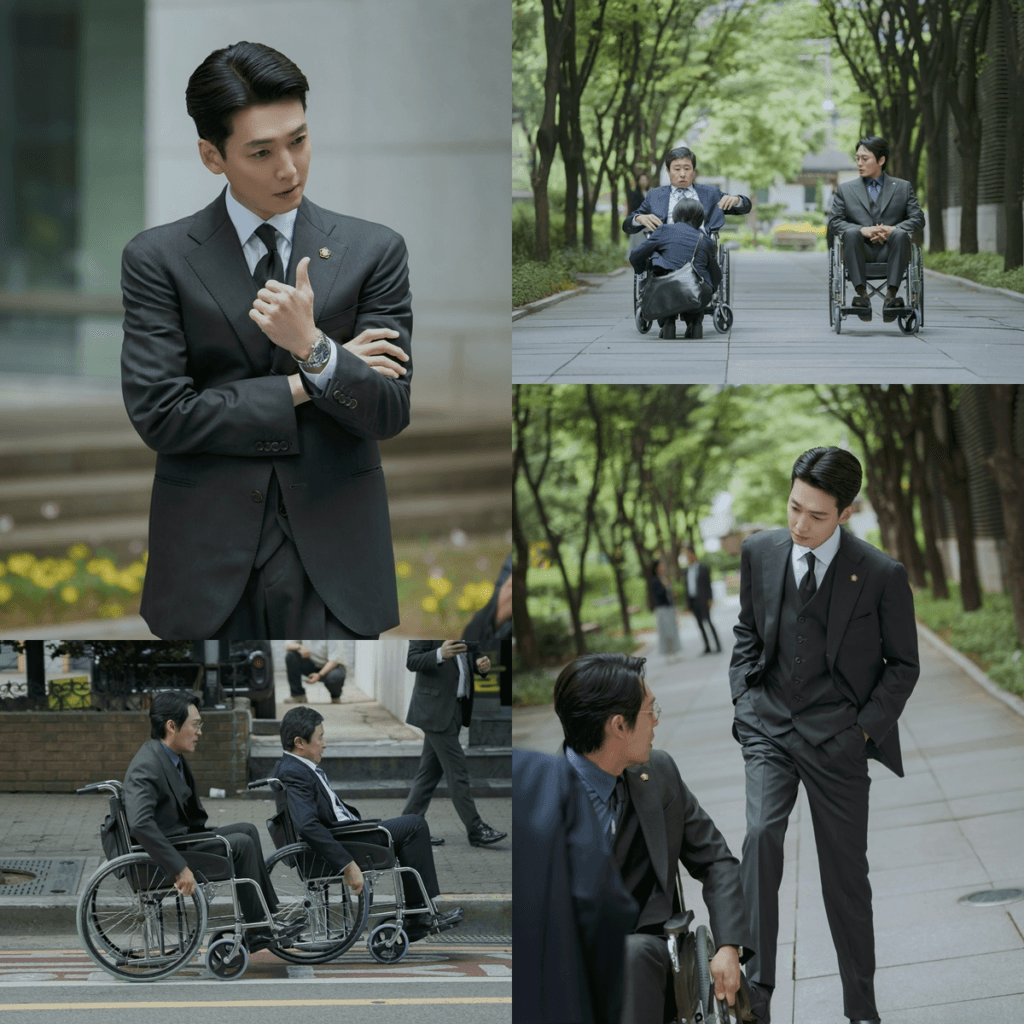 جونغ كيونغ هو مصمم على إقناع لي داي يون وتشوي داي هون في "مرافعة دون مقابل - Pro Bono"