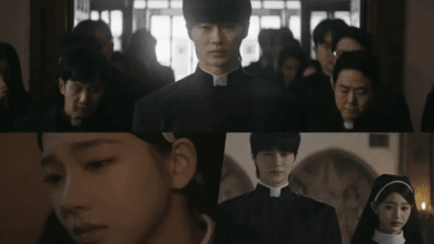 شاهد: بيون وو سيوك يغني "The Christmas Song" في الجزء الأول من الفيديو الموسيقي، من بطولة كارينا، جانغ وون يونغ، وآخرين