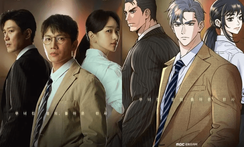 يحتفل المألفون الأصليون لمسلسل "عودة القاضي - The Judge Returns" بالدراما من خلال ملصقات الويبتون + تعليقاتهم على الاقتباس