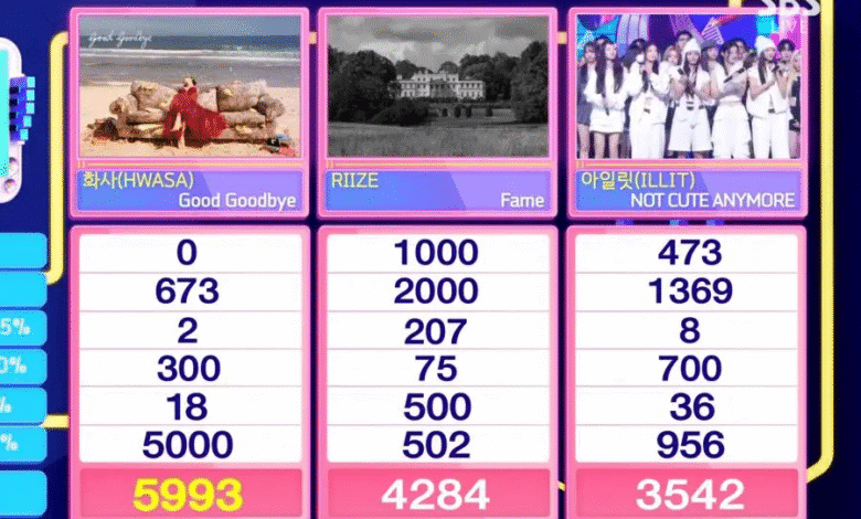 شاهد: هواسا تفوز للمرة الثانية بأغنية "Good Goodbye" في برنامج "إنكيغايو"؛ أداء مميز من ILLIT و fromis_9 و VERIVERY وغيرهم