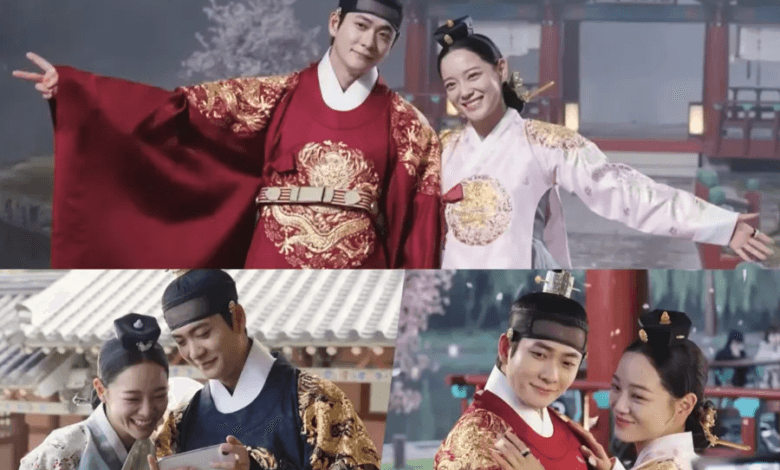 شاهد: كانغ تاي أوه وكيم سي جونغ يستعرضان انسجامهما المرح في التصوير النهائي لمسلسل "نهر القمر - Moon River"