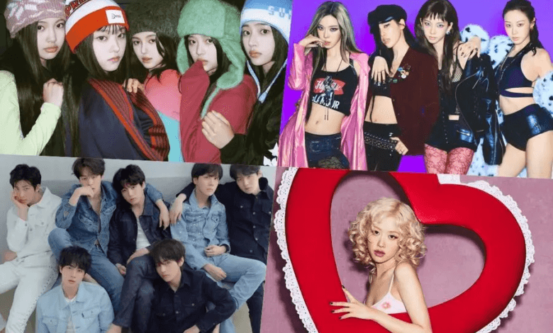 حصل كل من NewJeans وaespa وBTS وروزي من فرقة BLACKPINK على شهادات RIAJ الثلاثية البلاتينية والذهبية للبث المباشر في اليابان