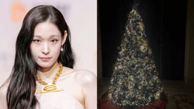 تشارك آني عضوة PROJECT ALLDAY صورة لشجرة عيد الميلاد في منزل عائلة تشيبول