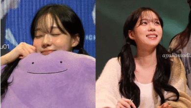 حافظت وينتر عضوة AESPA على هالة مرحة في حفل توقيع المعجبين وسط شائعات مواعدة مستمرة مع جونغكوك عضو BTS