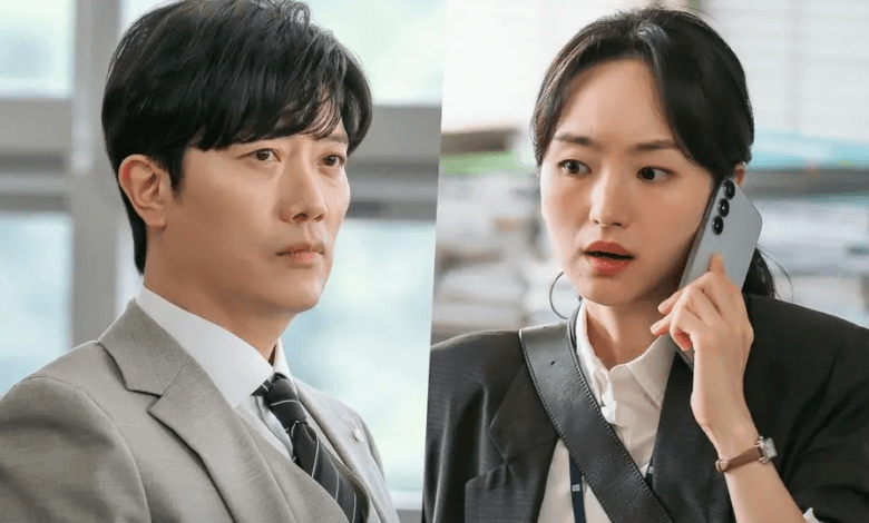 بارك هي سون وون جين آه تقفان على طرفي نقيض في مسلسل "عودة القاضي - The Judge Returns"
