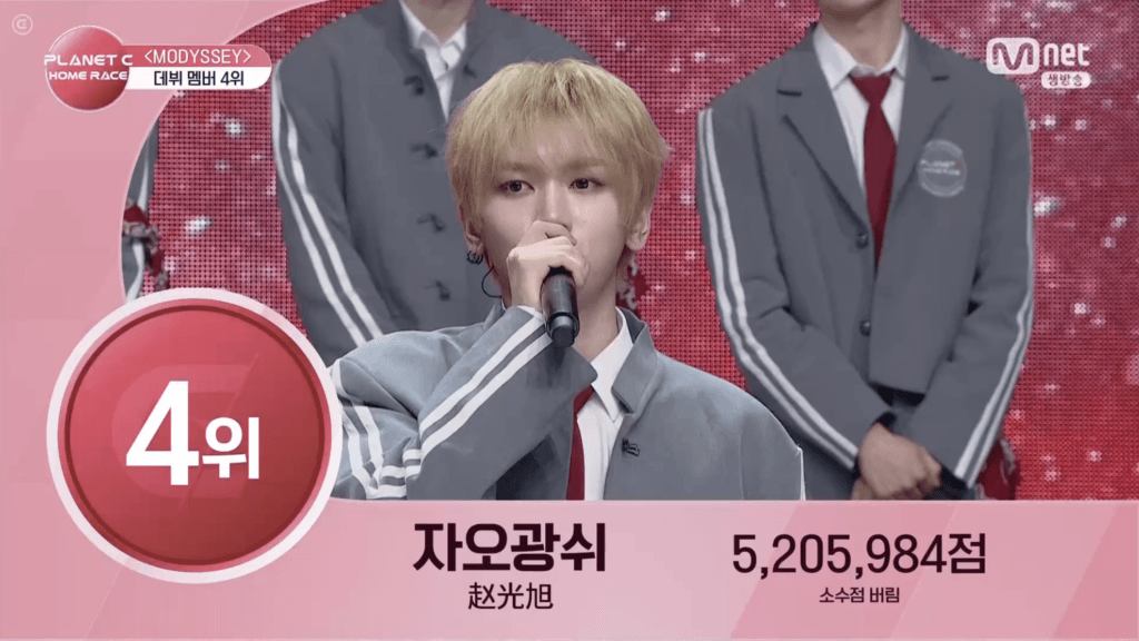 أعلنت سلسلة "PLANET C: HOME RACE" المشتقة من "BOYS II PLANET" عن أعضاء المجموعة النهائية MODYSSEY، وأطلقت حساباتها على مواقع التواصل الاجتماعي أعلنت سلسلة "PLANET C: HOME RACE" المشتقة من "BOYS II PLANET" عن أعضاء المجموعة النهائية MODYSSEY، وأطلقت حساباتها على مواقع التواصل الاجتماعي