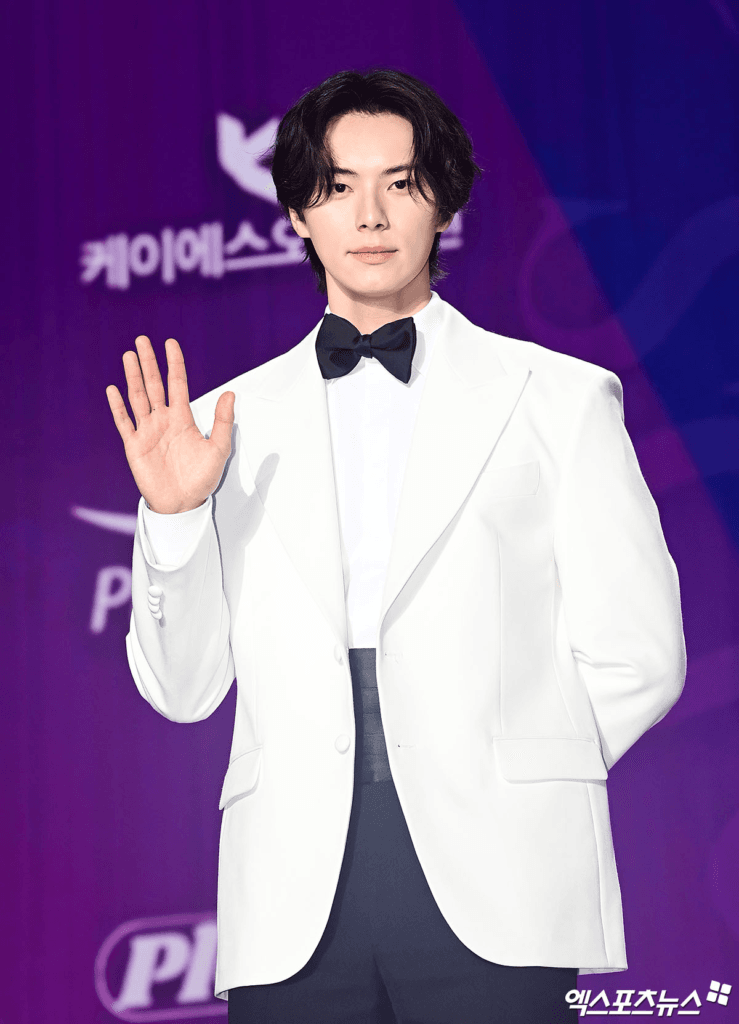 تتألق النجوم على السجادة الحمراء لحفل توزيع جوائز APAN Star Awards لعام 2025