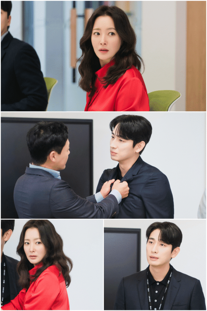 كيم هي سون تتدخل عندما يُمسك زوجها يون باك من ياقة قميصه في "لا حياة أخرى - No Next Life" كيم هي سون تتدخل عندما يُمسك زوجها يون باك من ياقة قميصه في "لا حياة أخرى - No Next Life"