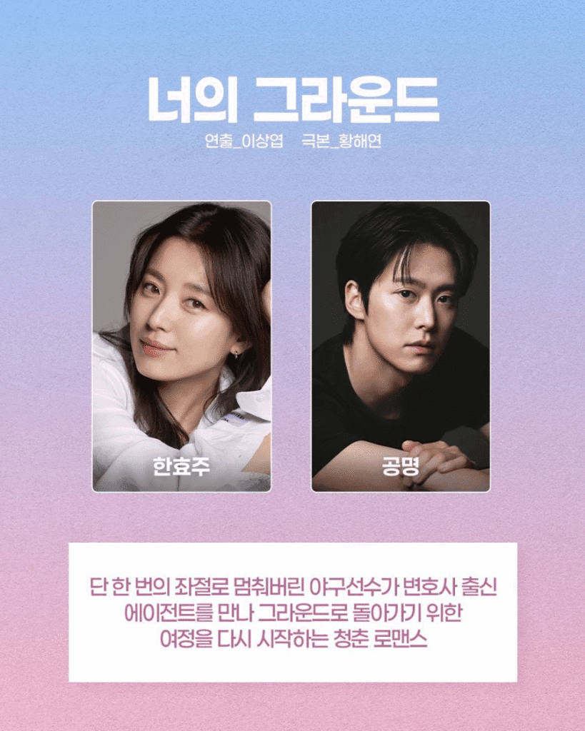 هان هيو جو وجونج ميونج يتعاونان في دراما كورية رومانسية رياضية جديدة!