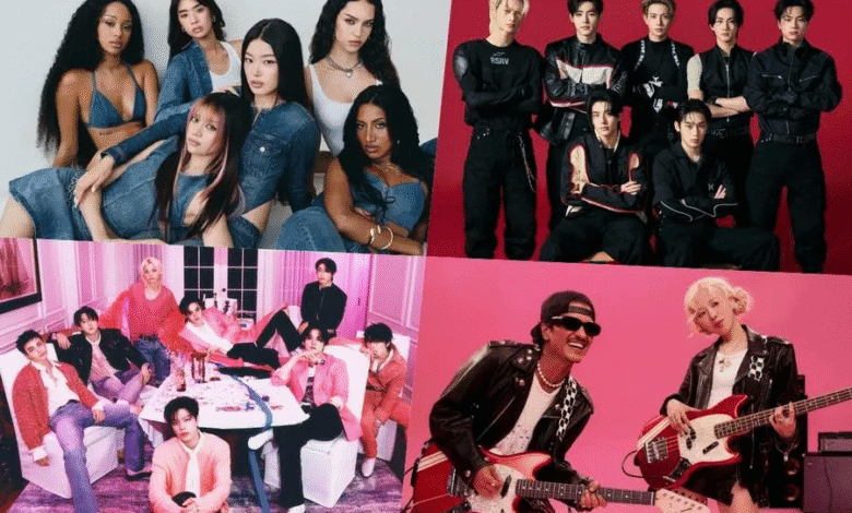 كاتسي، وإنهيبن، وستراي كيدز ضمن أفضل 10 فنانين عالميًا على تيك توك لعام 2025، بالإضافة إلى أغنية روزي "APT" ضمن قائمة الأغاني كاتسي، وإنهيبن، وستراي كيدز ضمن أفضل 10 فنانين عالميًا على تيك توك لعام 2025، بالإضافة إلى أغنية روزي "APT" ضمن قائمة الأغاني