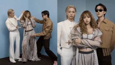 فيليكس من ستراي كيدز، وليسا من بلاك بينك، وجيهوب من بانقتان يشاركون لحظات مرحة في حدث Louis Vuitton في سيول فيليكس من ستراي كيدز، وليسا من بلاك بينك، وجيهوب من بانقتان يشاركون لحظات مرحة في حدث Louis Vuitton في سيول