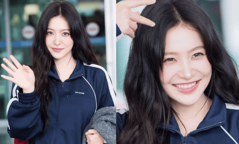 [الآراء] لفتت ييري عضوة فرقة ريد فيلفيت الأنظار بجمالها الأخاذ في المطار