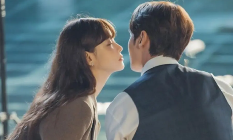 أوه يون سيو و تشوي جين هيوك يميلان لتقبيل بعضهما في مسلسل "إيجابيًا لك - Positively Yours"