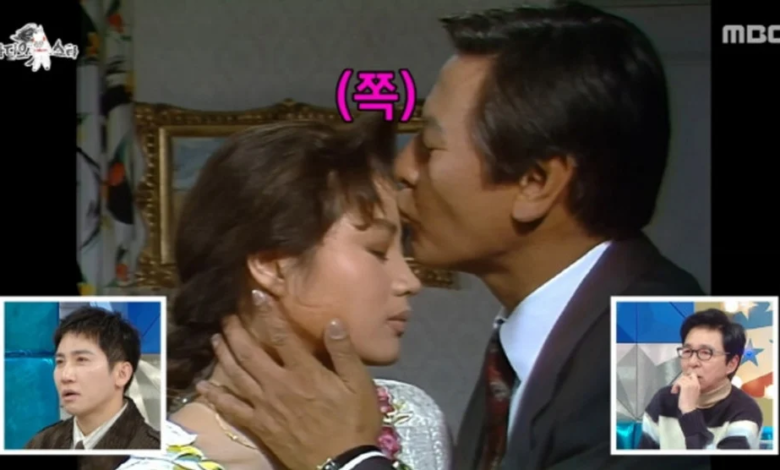 يتذكر الممثل المخضرم بارك غيون هيونغ مشهد القبلة مع كيم هاي سو، التي تصغره بثلاثين عاماً