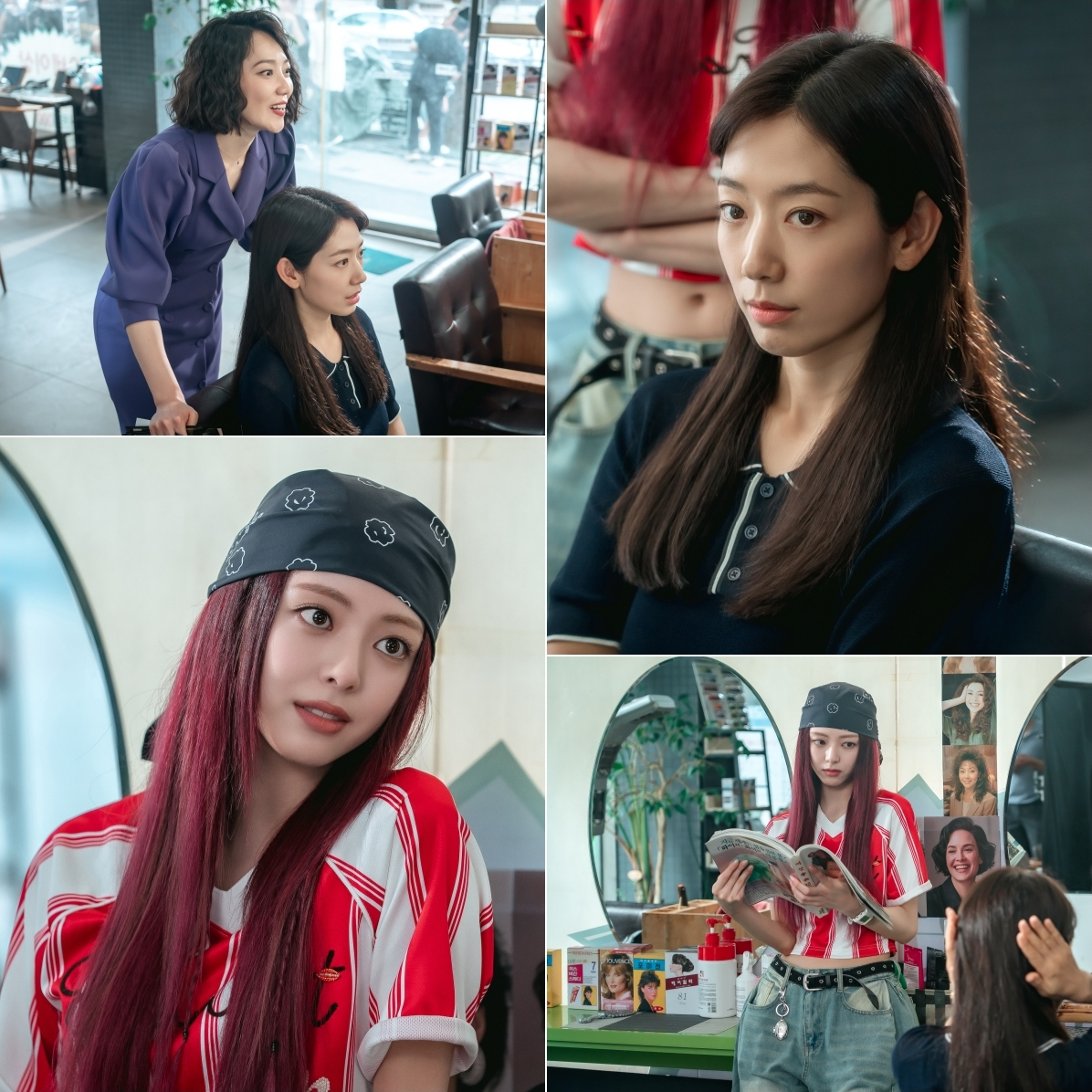 يونا من فرقة ITZY تساعد بارك شين هاي على التحول إلى فتاة تبلغ من العمر 20 عامًا في دراما "الآنسة هونغ المتخفية - Undercover Miss Hong" يونا من فرقة ITZY تساعد بارك شين هاي على التحول إلى فتاة تبلغ من العمر 20 عامًا في دراما "الآنسة هونغ المتخفية - Undercover Miss Hong"