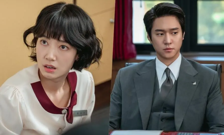 بارك شين هاي مصدومة لرؤية حبيبها السابق كو كيونغ بيو في مسلسل "الآنسة هونغ المتخفية - Undercover Miss Hong"