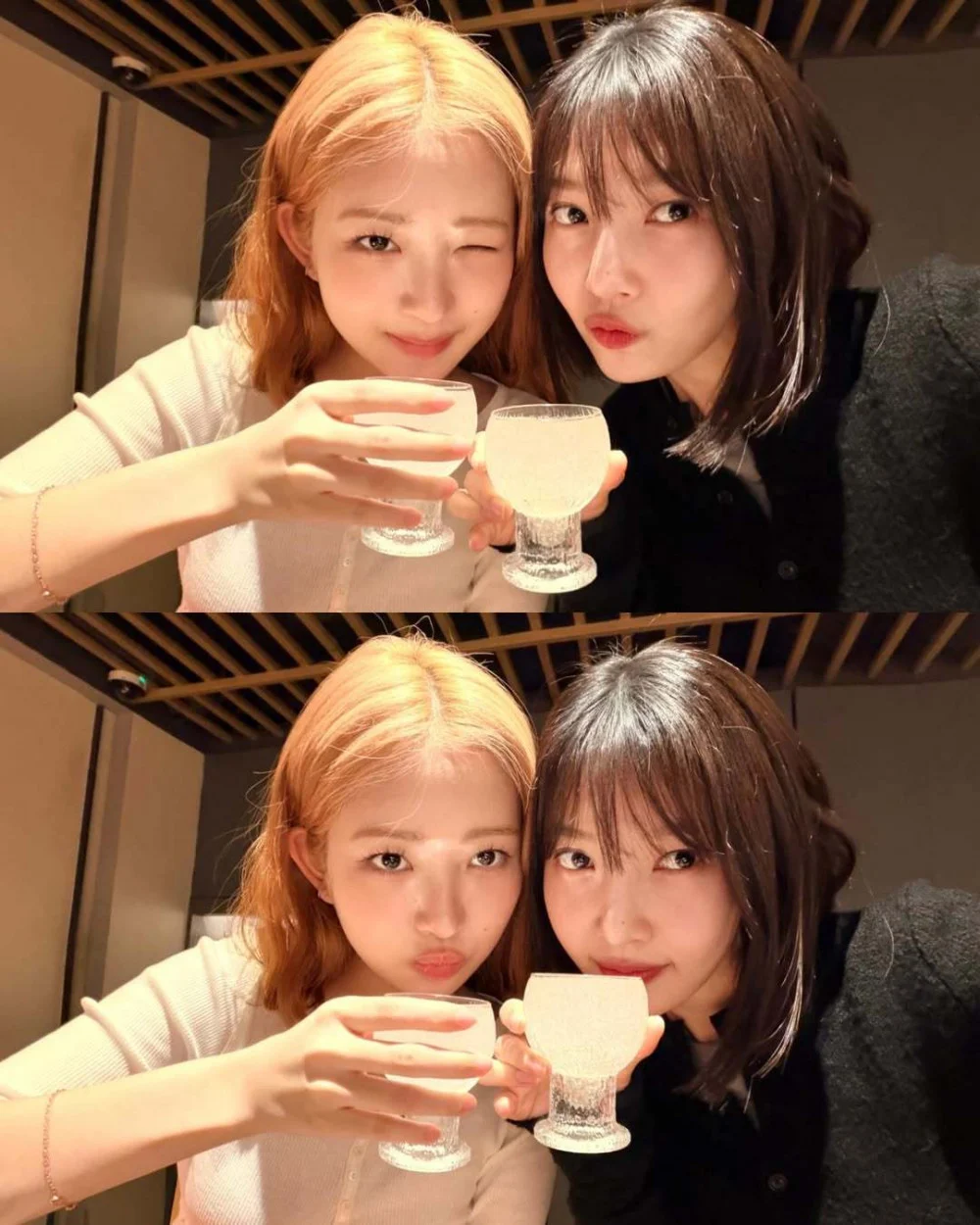 جوي من فرقة ريد فيلفيت وري من فرقة آيف تستمتعان بموعد مفاجئ ولطيف، وتُظهران صداقتهما الوثيقة