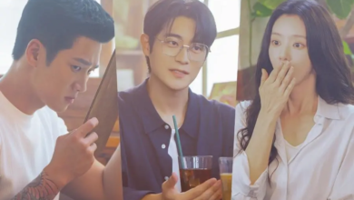 آهن بو هيون يتنصت بغيرة بينما تتحدث لي جو بين مع تشا سيو وون في مسلسل "حمى الربيع - Spring Fever"