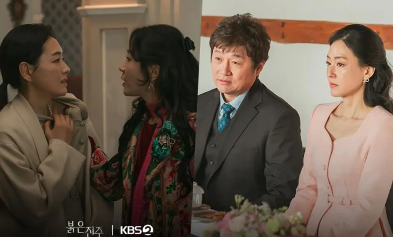 تعيش بارك جين هي حياة مزدوجة وهي تواجه تشوي جاي سونغ و كيم هي جونغ في مسلسل "اللؤلؤة الحمراء - Pearl In Red"