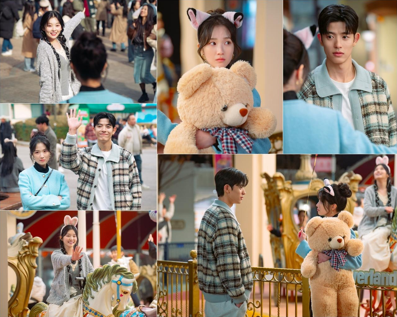 كيم هاي يون و لومون يقضيان اليوم في مدينة الملاهي في مسلسل "حكاية بلا ذيول - No Tail To Tell"