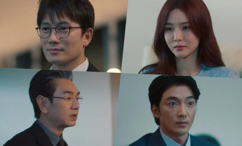 يعقد جي سونغ اجتماعاً استراتيجياً حاسماً مع حلفائه بينما تواجه مهمته خطر الانكشاف في مسلسل "عودة القاضي - The Judge Returns"