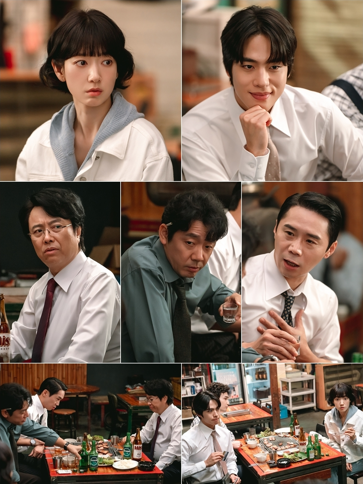 بارك شين هاي تفشل في الحفاظ على تعابير وجهها الجامدة في مسلسل "الآنسة هونغ المتخفية - Undercover Miss Hong"