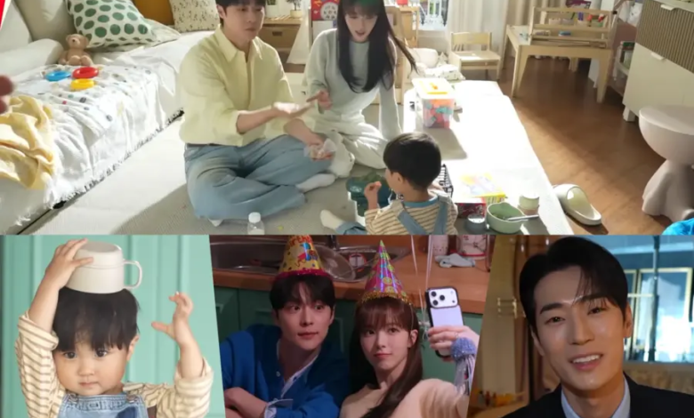 شاهد: باي إن هيوك و رو جونغ إي يحاولان بمرح جذب انتباه ممثل طفل في موقع تصوير مسلسل "عالمنا - Our Universe"
