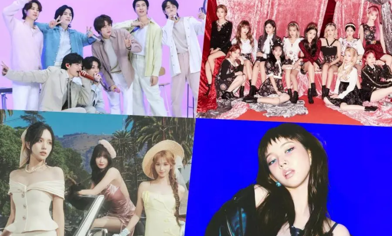 حصلت فرق BTS و IZ*ONE و MISAMO من فرقة TWICE وKarina من فرقة aespa على شهادات RIAJ البلاتينية والذهبية للبث المباشر في اليابان