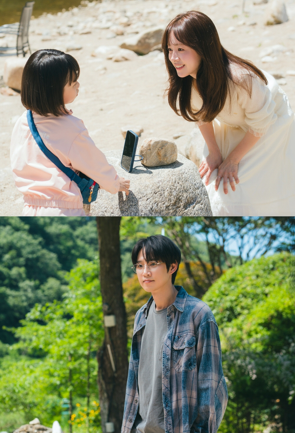 بارك سونغ هون يجفف شعر هان جي مين برفق في مسلسل "الدليل العملي للحب - The Practical Guide To Love"