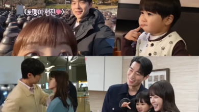 شاهد: باي إن هيوك و روه جونغ إي وبارك سيو هام يعتنون ببعضهم البعض وبالممثل الطفل في موقع تصوير مسلسل "عالمنا - Our Universe"