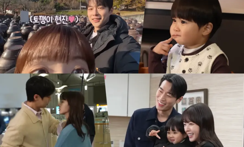 شاهد: باي إن هيوك و روه جونغ إي وبارك سيو هام يعتنون ببعضهم البعض وبالممثل الطفل في موقع تصوير مسلسل "عالمنا - Our Universe"