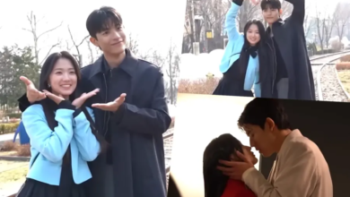 شاهد: كيم هاي يون و لومون يتبادلان كيمياء دافئة أثناء تصوير مشاهد القبلات في مسلسل "حكاية بلا ذيول - No Tail To Tell"