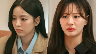 يظهر نام سانغ جي متأثراً بينما تشاهده تشون هي جو والدموع تملأ عينيها في مسلسل "اللؤلؤة الحمراء - Pearl In Red"