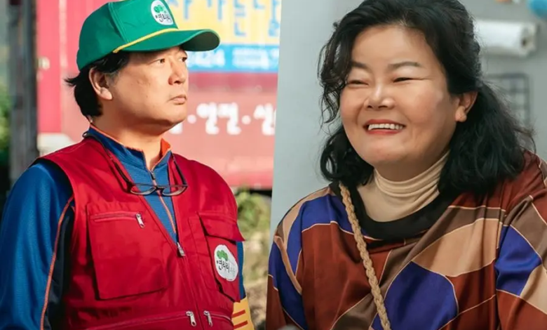 لي سيو هوان و نام كوون آه زوجان فخوران برئيس قرية في مسلسل "حول حياتك إلى حياة صحية - Cabbage Your Life"