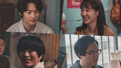 أوم هيون كيونغ يتلقى هدية غير متوقعة من يون دا يونغ في اليوم الأول كمتدرب في دراما "أيامنا السعيدة - Our Happy Days"