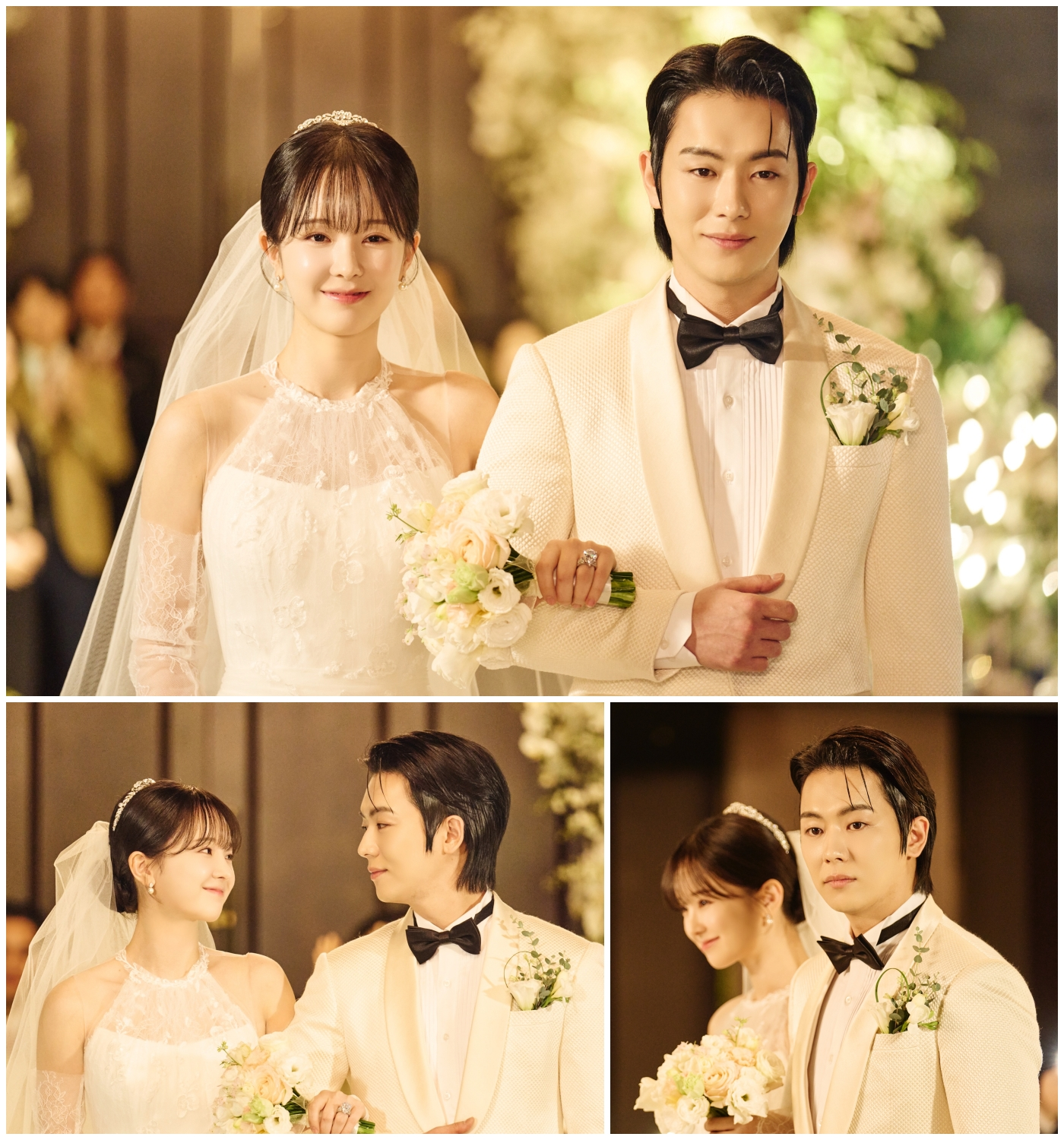 بايك سو را و وو يون يسيران في ممر الزفاف بمشاعر متناقضة في "دكتور شين - Doctor Shin"