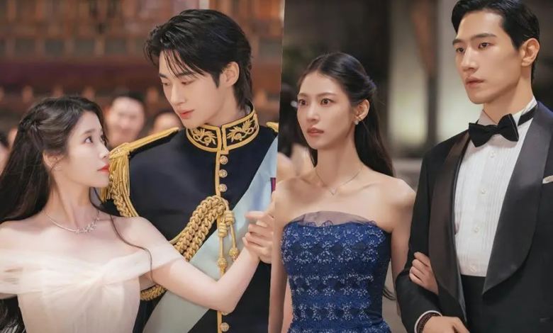 فاجأ كل من آيو و بيون وو سيوك الجميع في الحفل الملكي في مسلسل "التاج المثالي - Perfect Crown"